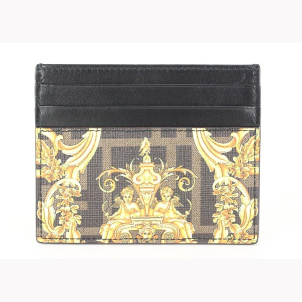 Fendi x Versace Fendace Card Holder Wallet Case 91v516s